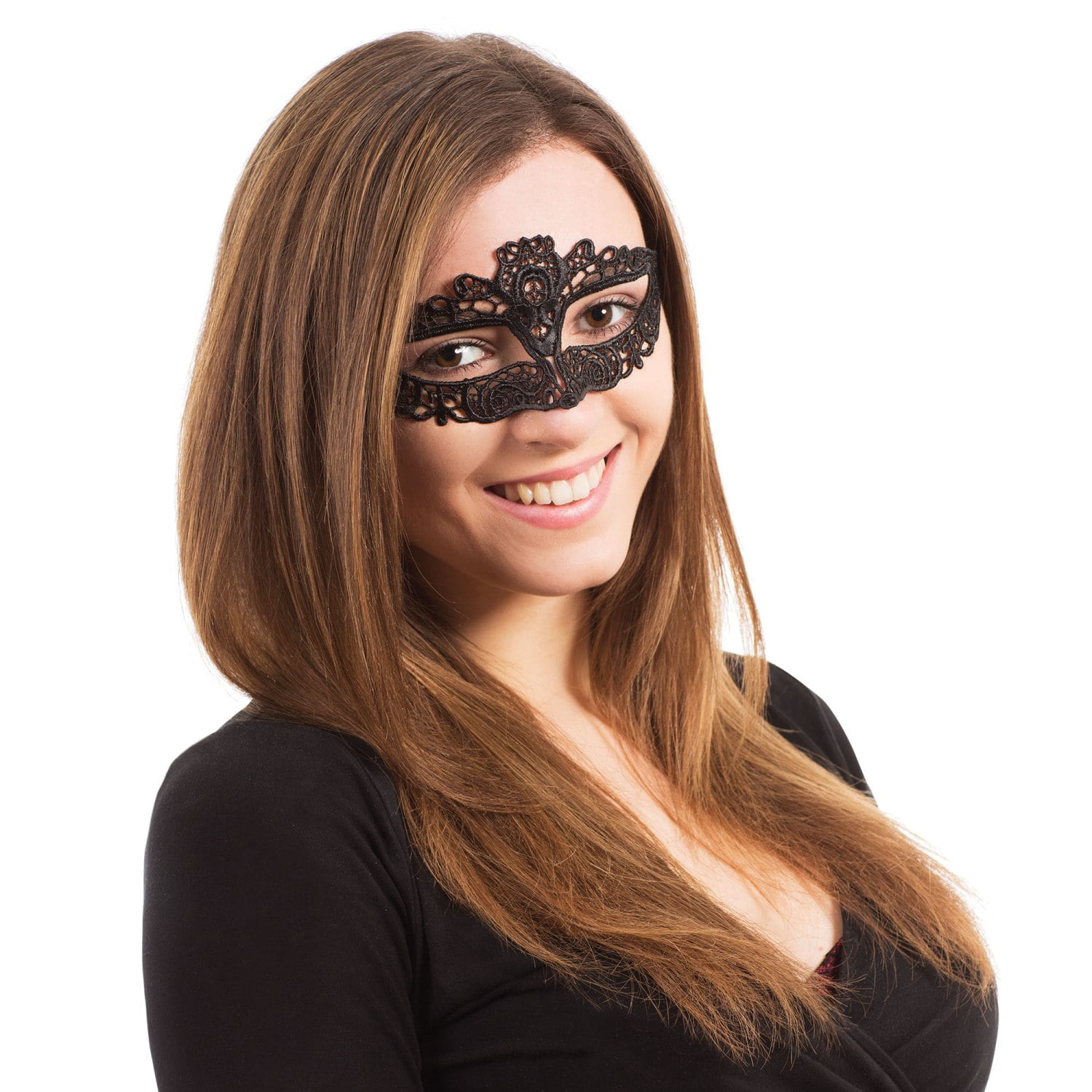 Womens Lace Eyemask Ribbon Tie Slimline Eye Masks Female Halloween Costume Womens Lace Eyemask Ribbon Tie Slimline Eye Masks Female Halloween Costume