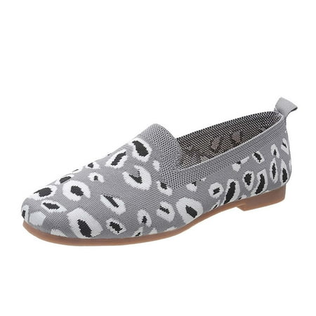 

Women s Flats Shoes Comfortable Slip on Dress Shoes Work Nurse Casual Print Sneakers Breathable Lightweight Walking Shoes