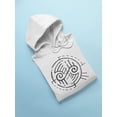thumbnail image 3 of Indigenous Symbol   Hoodie Men -Image by Shutterstock, Male Small, 3 of 4