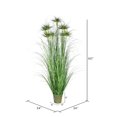 thumbnail image 3 of Vickerman VICK-TD190260 Vickerman 60" Green Cyperus Grass In Iron Pot - TD190260, 3 of 3