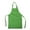 Kelly Green, variant on (Price/12 Pcs) Opromo Colorful Cotton Canvas Kids Aprons with Pocket, Artist Apron & Chef Apron(S-XXL)-Kelly Green-L