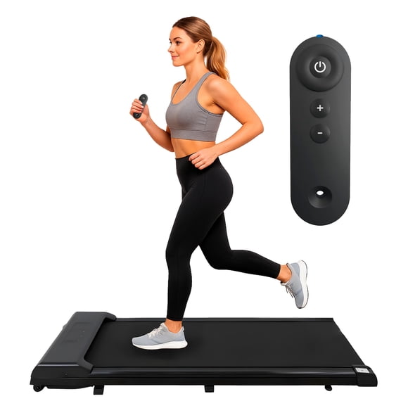 Sitting is the new smoking Caminadora Electrica Portátil - Walking Pad Compacta con Pantalla Digital y Versátil para Entrenamientos. Ejercicio en Casa y Oficina, Control Remoto, Cinta de Correr