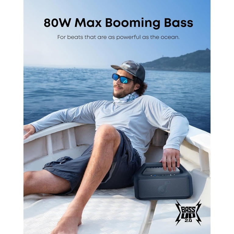 Soundcore Boom 2 By Anker, Outdoor Speaker, 80W, Subwoofer, 24H