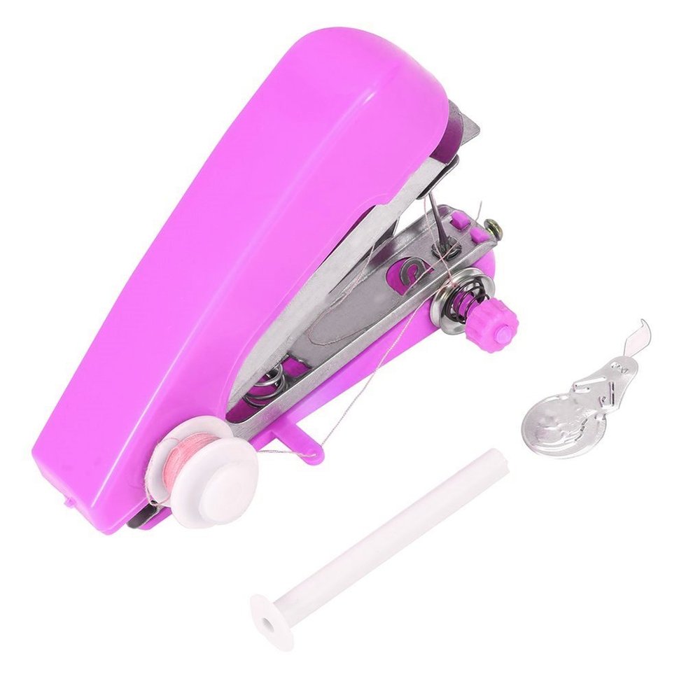 Sewing Machines ghfcffdghrdshdfh Mini Portable Cordless Handheld Clothes Sewing Machine Home