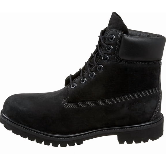 Men's Timberland 6 In Premium Boot Black Nubuck (92557) - 10
