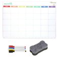 thumbnail image 1 of Whiteboard Schedule Reusable Magnetic Meal Planner with Pen Dry Erase for Refrigerator, 1 of 16