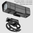 thumbnail image 3 of Bike Front Light Bike Headlight USB Rechargeable Super Bike Light E1C7 Bright Waterproof, 3 of 7