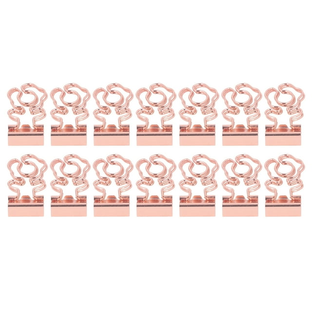Metal Paper Clamps,100pcs Paper Binder Clips Small Binder Clamps Binder Clips Solid Performance