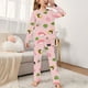 thumbnail image 2 of Odeerbi 2-14 Años Pijamas de Manga Larga Para Niños Y Niñas Pantalones Y Ropa de Dormir Con Estampados Suaves Franela Pijamas de Dos Piezas, 2 of 3