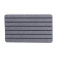 thumbnail image 2 of Diatomite Coaster Pad 21x10cm Absorbent Heat Resistant Quick Dry Striped Design for Dining Table and Kitchen, 2 of 6