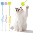thumbnail image 3 of Leodye 1PCS Amuse Stick Retractable Elastic Rope, Teaser Stick Hanging Pet Play Interactive Teaser Stick for Indoor Amusement -47.2IN, 3 of 3