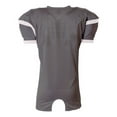 thumbnail image 3 of A4 Rollout Football Jersey For Teen Male in Graphite/White | NB4265, 3 of 4
