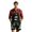 1-Black435, variant on Men's Adjustable Bib Crest Print Oktoberfest Suspender Shorts Casual Trunks,Black,Sizes XXXL
