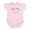 Petal Pink, variant on CafePress - YOGA BABY Infant Bodysuit - Baby Light Bodysuit, Size Newborn - 24 Months
