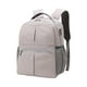 thumbnail image 2 of Bolsa de pañales para bebé, mochila informal, resistente al agua, compartimento para artículos secos y húmedos. Gris, 2 of 9