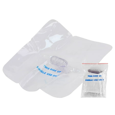 - Ever Ready First Aid CPR Face Shield Barrier Protector Mask in Plastic Bag With One Way Valve - 10 Pack
