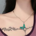 thumbnail image 3 of Joyas - Collar de acero inoxidable sensible a la temperatura Collar que cambia de color Colgantes y collares, 3 of 8