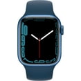 thumbnail image 3 of Refurbished Apple Watch Series 7 Aluminum 41 mm (GPS + Cellular) Blue (Grade B), 3 of 3