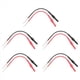 thumbnail image 1 of 10 Sondas Traseras de Cuchara Flexibles, Pines de Sonda Trasera para Automóviles Compatibles con Cables de Prueba de Conector Tipo Banana de 4 mm, 1 of 5