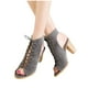 thumbnail image 4 of Sandalias de punta abierta transpirables de color puro a la moda, zapatillas ligeras, zapatos de mujer Wmkox8yii ytu11034, 4 of 9