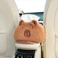 thumbnail image 2 of Soporte para Pañuelos Felpa, Divertida para Caja Pañuelos Carpincho, Caja Pañuelos Peluche Duradera, Bolsa para Coche Animales Lindos Felpa, 2 of 6