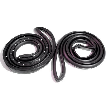 Coupe Door Seal - 1977-1987 Full size GM 2 door coupe (with rear wheel drive) door weatherstrip seals, pair