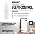thumbnail image 3 of AROMAR Plus - Waterless Plug-In Aroma Diffuser, Bluetooth Control, White, 3 of 7
