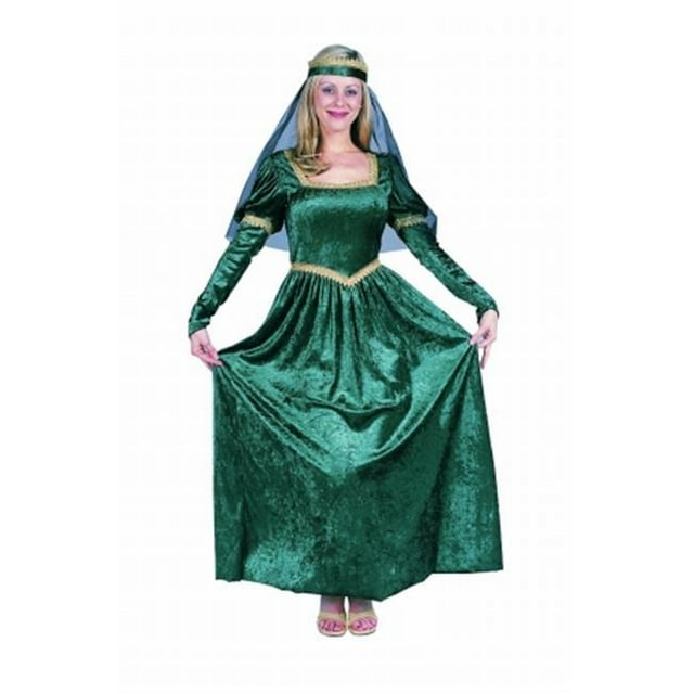 RG Costumes 86386-GR-XXL Adult Renaissance Princess Womens Costume, Green - 2XL 20-22