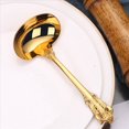 thumbnail image 2 of 6X Cuchara de Sopa de Acero Inoxidable 304, Herramienta de Cocina, Accesorios de Cocina, Vajilla de Cuchara Dorada, Cuchara para Servir Sopa Chapada en, 2 of 4