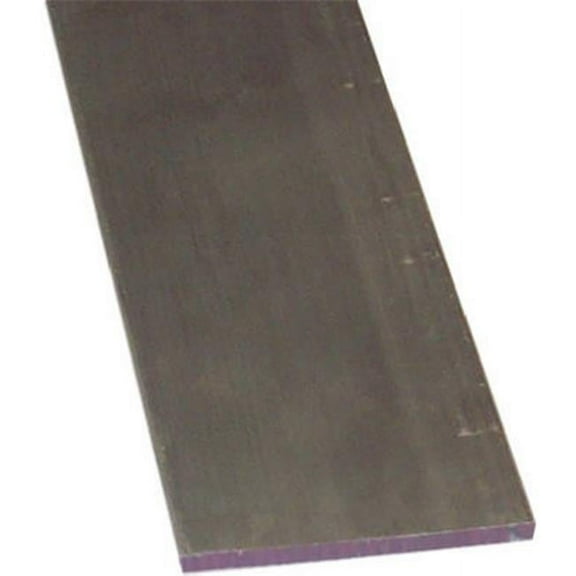 HILLMAN Steelworks 1-1/2 In. x 6 Ft. x 1/4 In. Hot-Rolled Steel Plain Steel Flat Stock