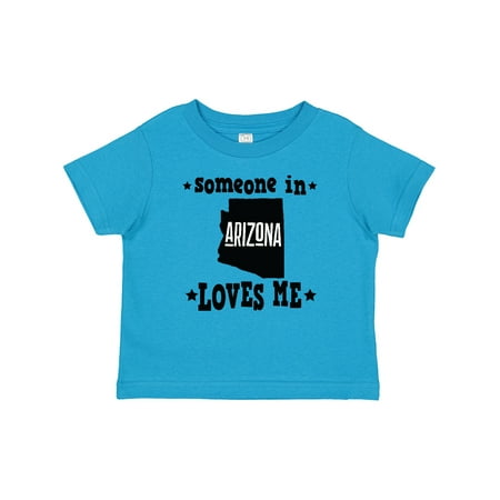 

Inktastic Arizona Someone Loves Me Gift Gift Baby Boy or Baby Girl T-Shirt