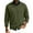 Army Green, variant on GrmtClth Crew Neck Sweaters Men Breathable V-Neck Knitted Sweaters Casual Basic Soft Comfy Long Sleeve Pullover Sweaters White 4XL