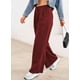 thumbnail image 4 of Pantalones deportivos Aleumdr de algodón rojo para mujer, talla S, 4 of 8