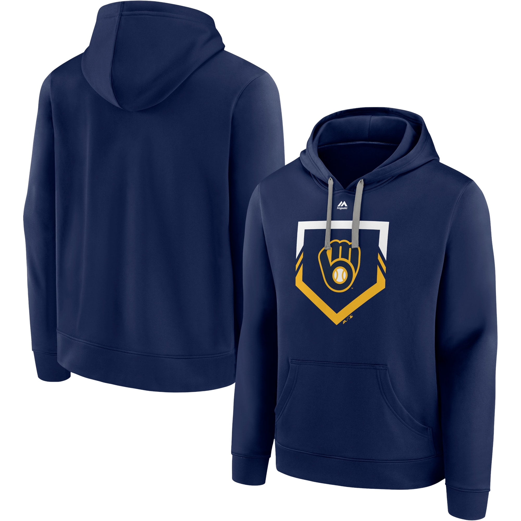 men's brewers hoodie