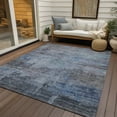 thumbnail image 6 of Addison Rugs Chantille Indoor/Outdoor Transitional Abstract Gray Washable Rectangle Rug, 3' x 5', 6 of 6