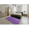 thumbnail image 5 of Ahgly Company Machine Washable Indoor Rectangle Transitional Heliotrope Purple Area Rugs, 2' x 3', 5 of 7