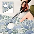 thumbnail image 6 of Yayeee Faucet Mat for Kitchen Sink 30" Diatomite Long Splash Guard Pad, Blue Hydrangeas Pattern, 2 Pack, 6 of 7
