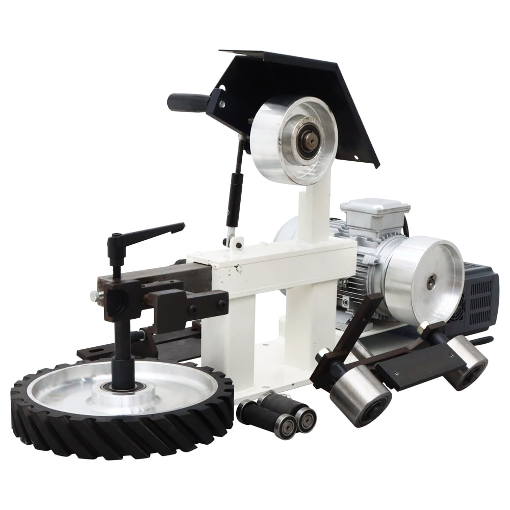 INTBUYING Frequency Conversion Industrial Grade 72-82in Sand Belt Machine Grinder