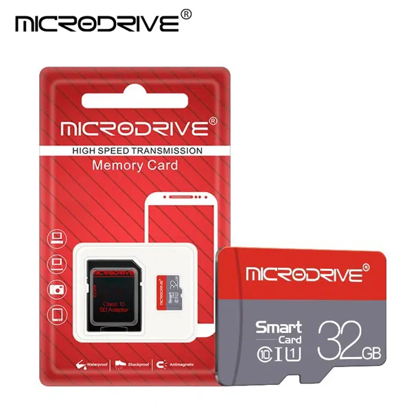 Pobreza extrema Centralizar esfuerzo Microdrive Brand Memory Card 32GB 64GB 128GB SDXC/SDHC Mini Sd Card Class  10 TF Flash Mini Sd Card For Smartphone/camera - Walmart.com