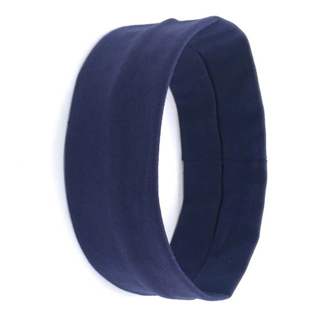 Sonducket Diadema deportiva para yoga, banda para el sudor, accesorios para el cabello para niñas, regalo creativo, azul marino Type3 NO3