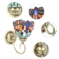 thumbnail image 4 of CNCEST Tiffany Wall Sconce Vintage Stained Glass Shade Lamp Bedroom Wall Light Fixture, 4 of 8