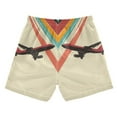 thumbnail image 7 of FORMRS Boys Swim Trunks Quick Dry Mesh Liner Boardshorts Sizes XS-XL, Colorful Plane Stripes, 7 of 7