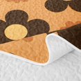 thumbnail image 5 of Manfei Vintage Floral Blossom Twin Quilt Set 2 Pieces,Groovy Flowers Twin Coverlet Set,1 Bedspread and 1 Pillowcase, 5 of 7