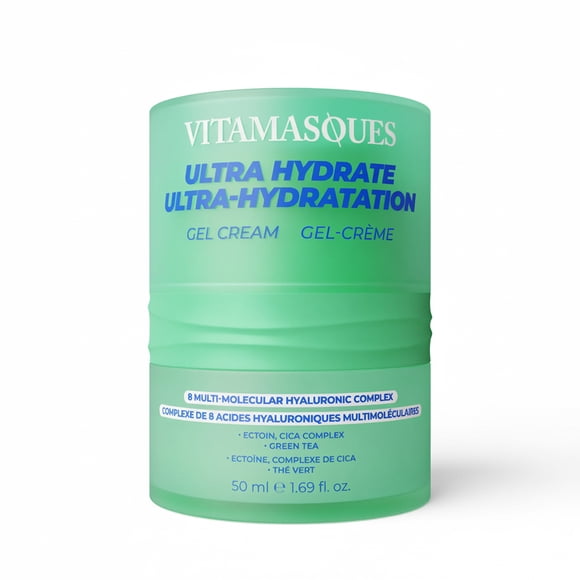 Vitamasques Ultra Hydrate Gel Cream Lightweight Balance, Hydrate & Soothe - 30ml