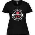 thumbnail image 3 of Inktastic Sickle Cell Awareness Month September with Red Ribbon Women's Plus Size T-Shirt, 3 of 5