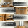 thumbnail image 2 of Classic Cuisine 4Qt Old Fashioned Electric Ice Cream Maker Machine, 2 of 8