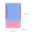 thumbnail image 3 of Ventilador Portátil para Cuello con Diseño Gelatinoso, 3 Velocidades, Doble Uso, Carga USB, Batería de 1100mAh, Color Fresa-Melocotón, Compacto y Ligero, Incluye Cable y Correa, Ideal para Verano., 3 of 6