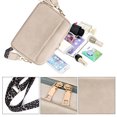 thumbnail image 3 of Bolsos Bandolera para Mujer Bolsos de Hombro de Cuero de PU Bolsos Mensajeros multibolsillos con Borla para Mujer Bolso Bandolera con múltiples Bolsillos Bolso de Viaje para Mujer, 3 of 6