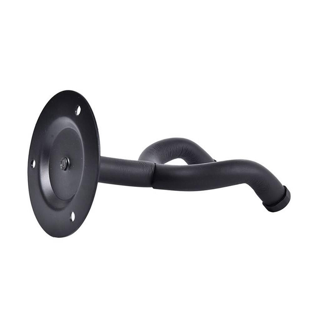 Wall Mount Guitar Hanger, Guitar Wall Holders For Guitar Bass, Black