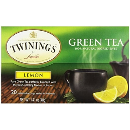 Twinings Tea Lemon Green Tea, 20 Ct